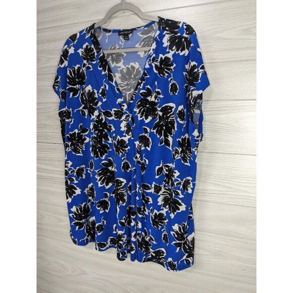 Lane Bryant Floral Blouse 22/24 - Picture 4 of 7